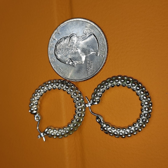 3 Pairs of Earring Silver Color and Faux Pearls They are Awesome Together - Picture 2 of 5